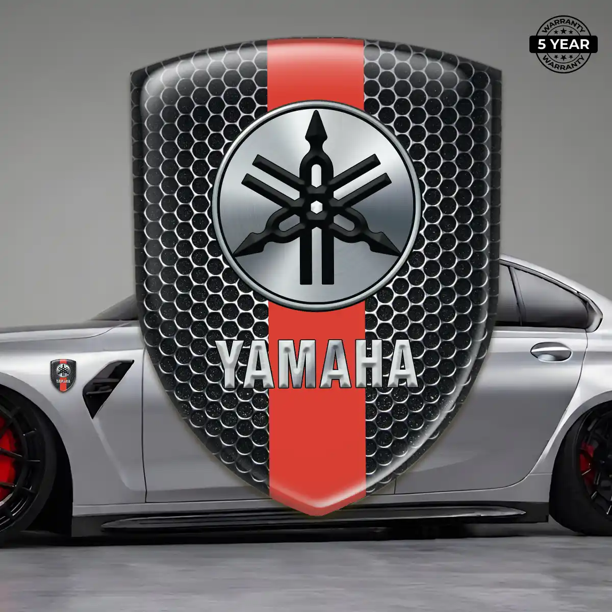 Yamaha Domed Decal Cabin Style