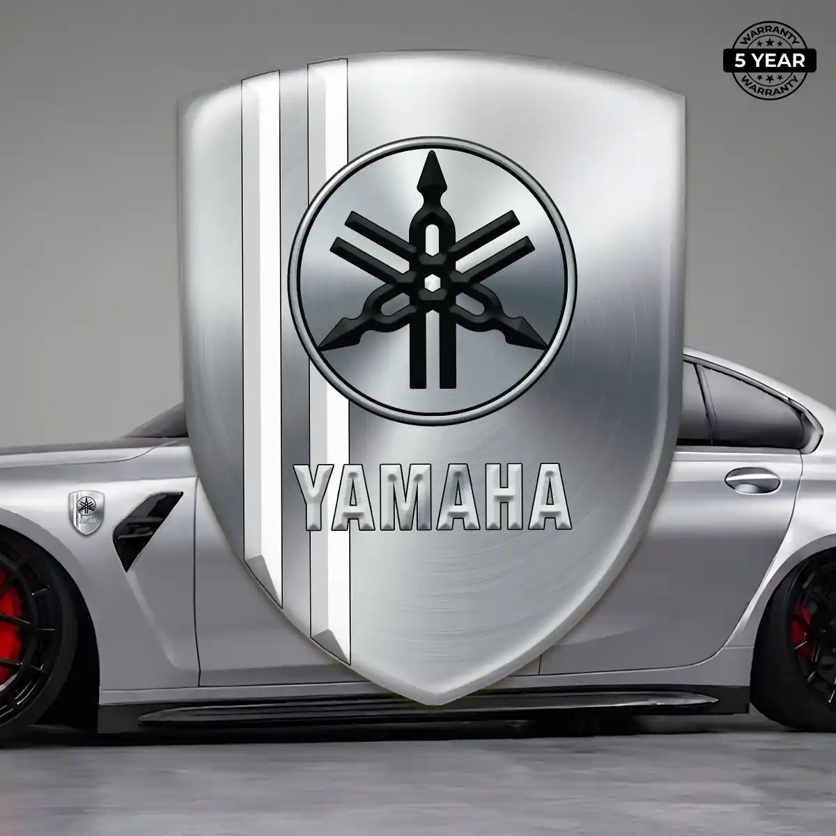 Yamaha Domed Decal Elite Finish