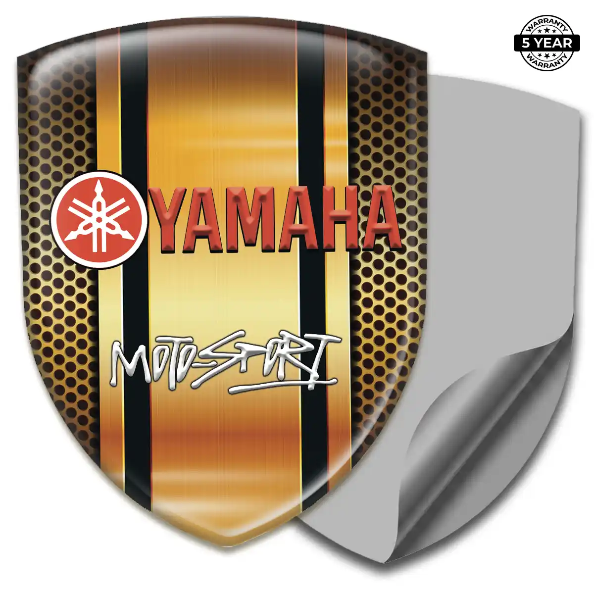 Yamaha Domed Decal Exterior Luxe