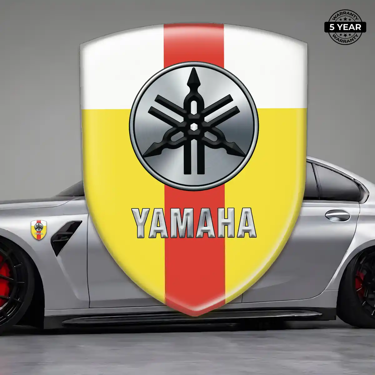 Yamaha Domed Decal Interior Elegance