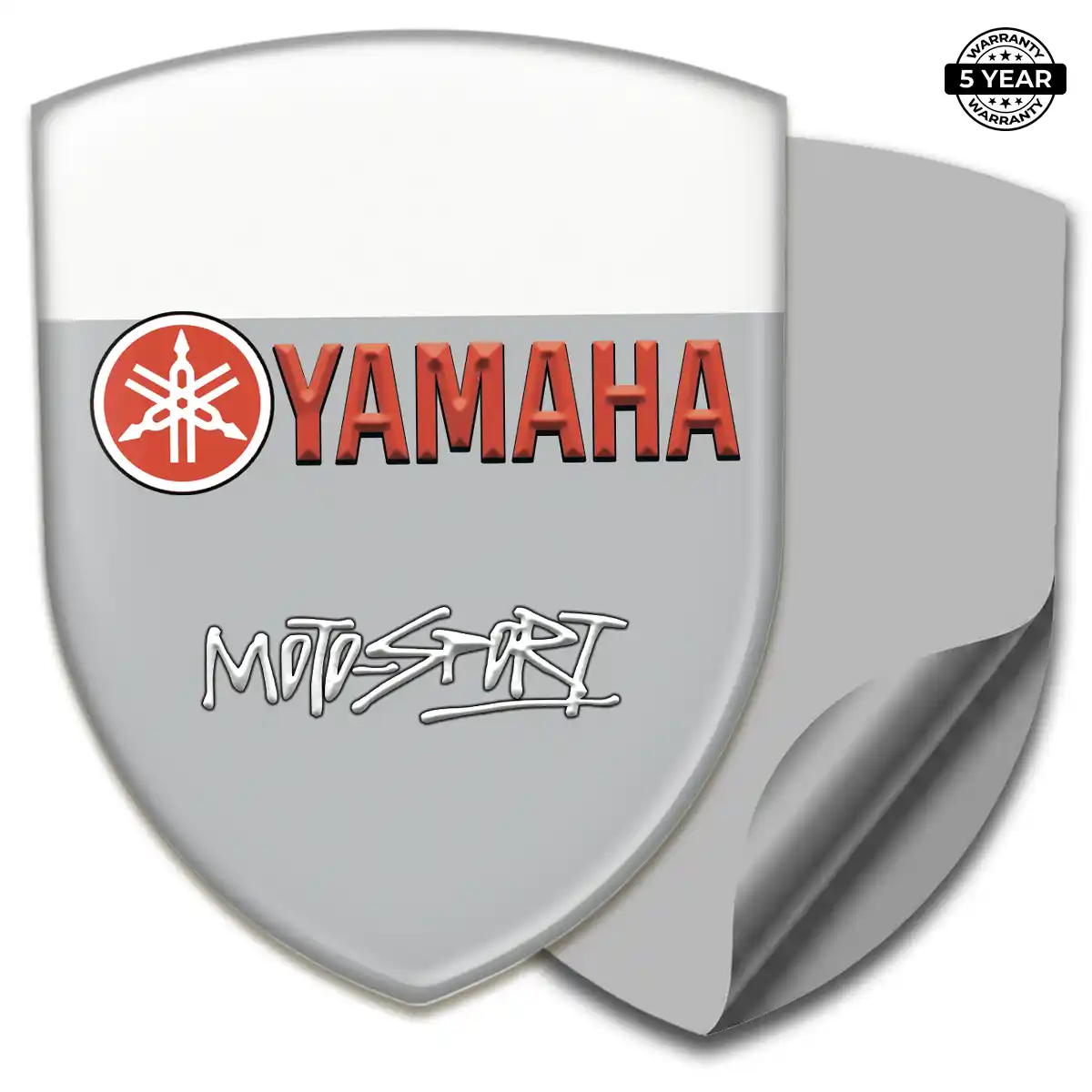 Yamaha Domed Decal Refined Design