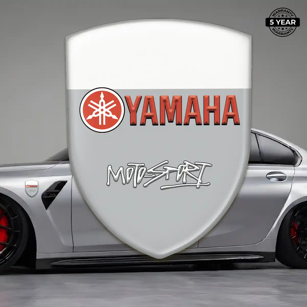 Yamaha Domed Decal Refined Design