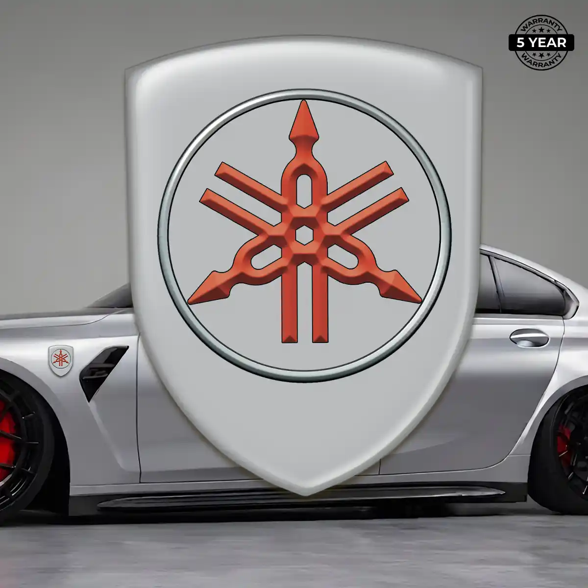 Yamaha Domed Emblem Branded Line