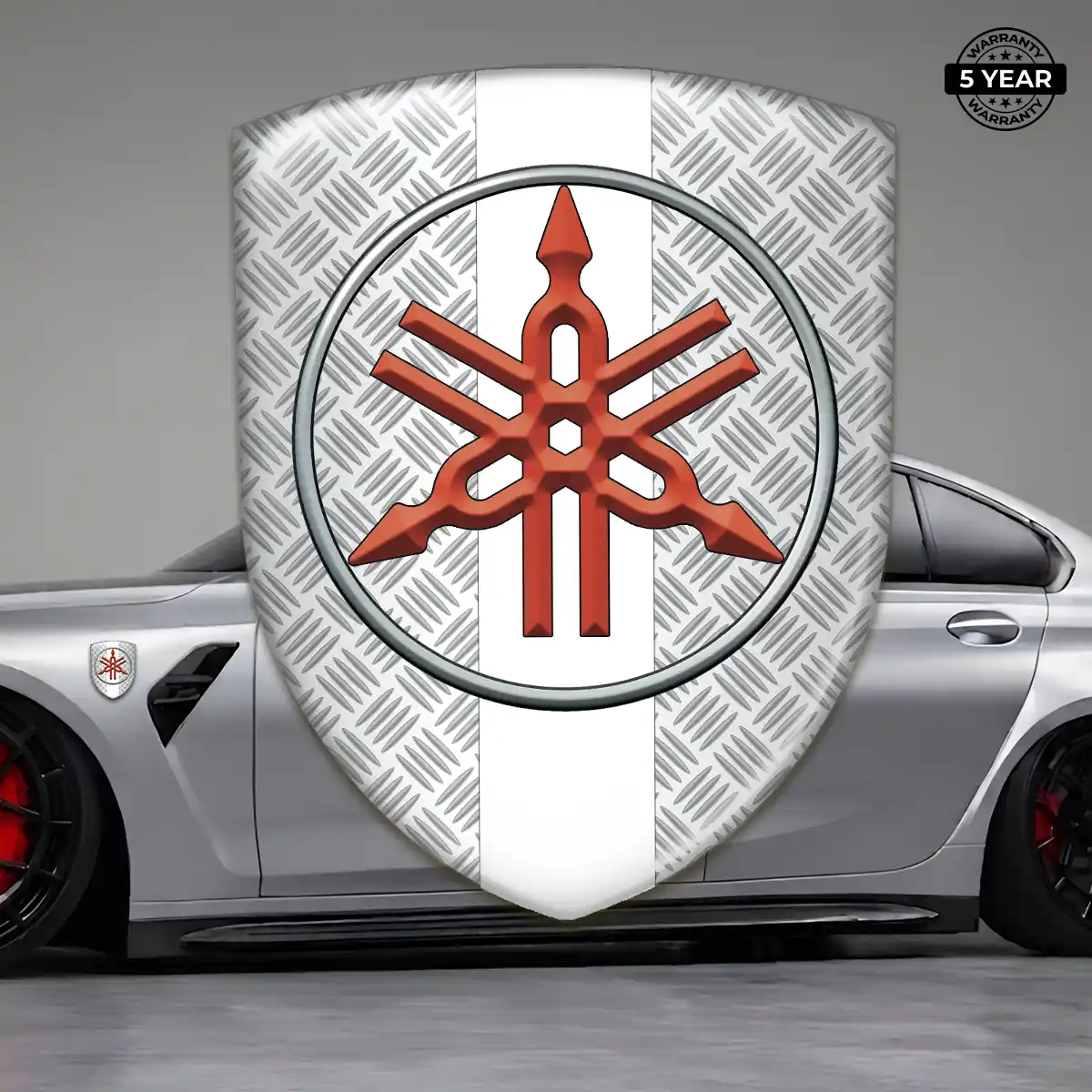Yamaha Domed Emblem Exterior Luxe