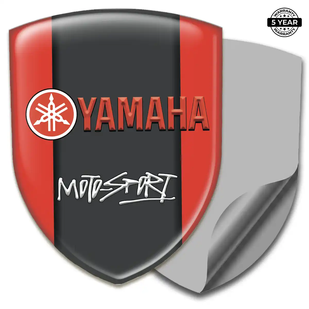 Yamaha Domed Emblem Outer Style