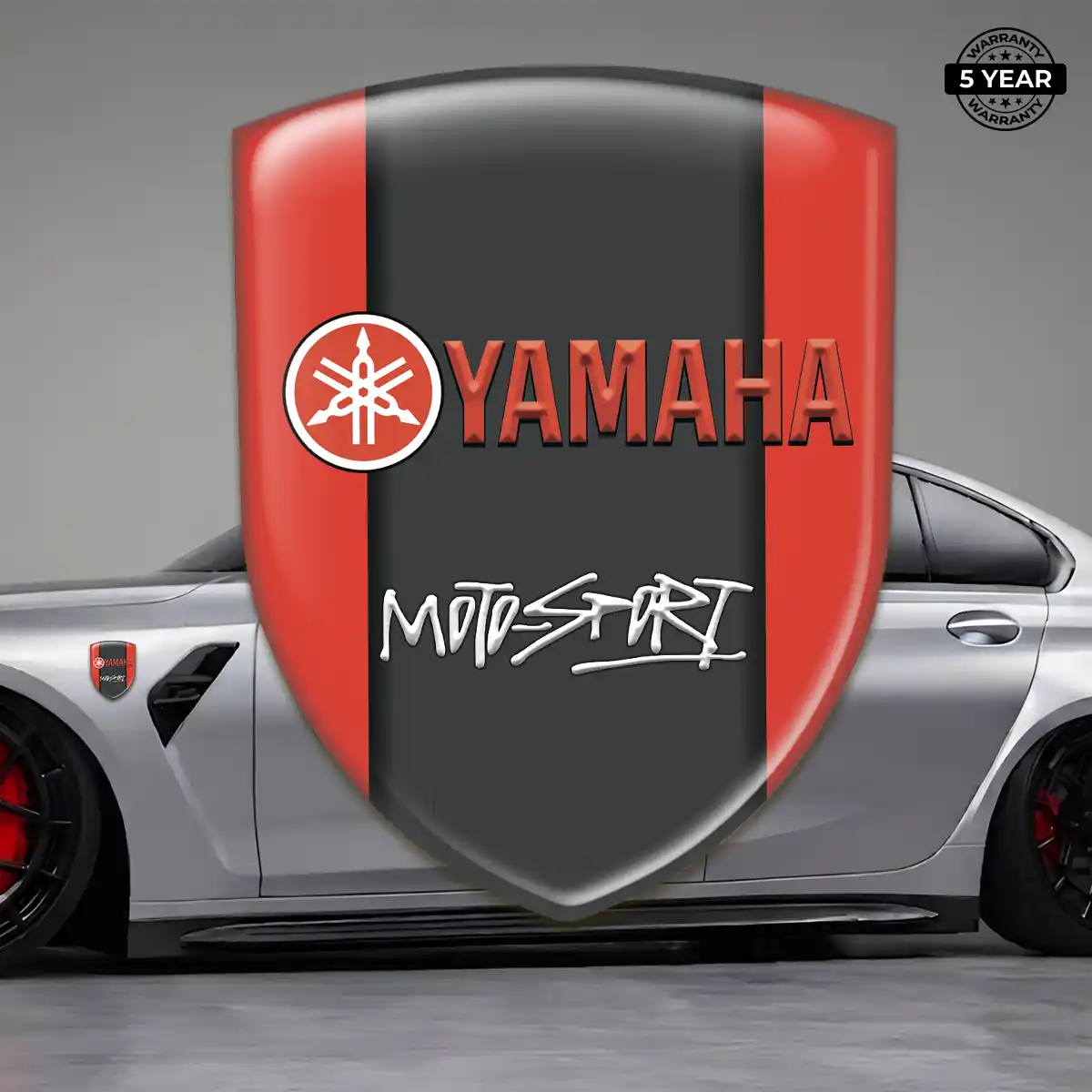 Yamaha Domed Emblem Outer Style