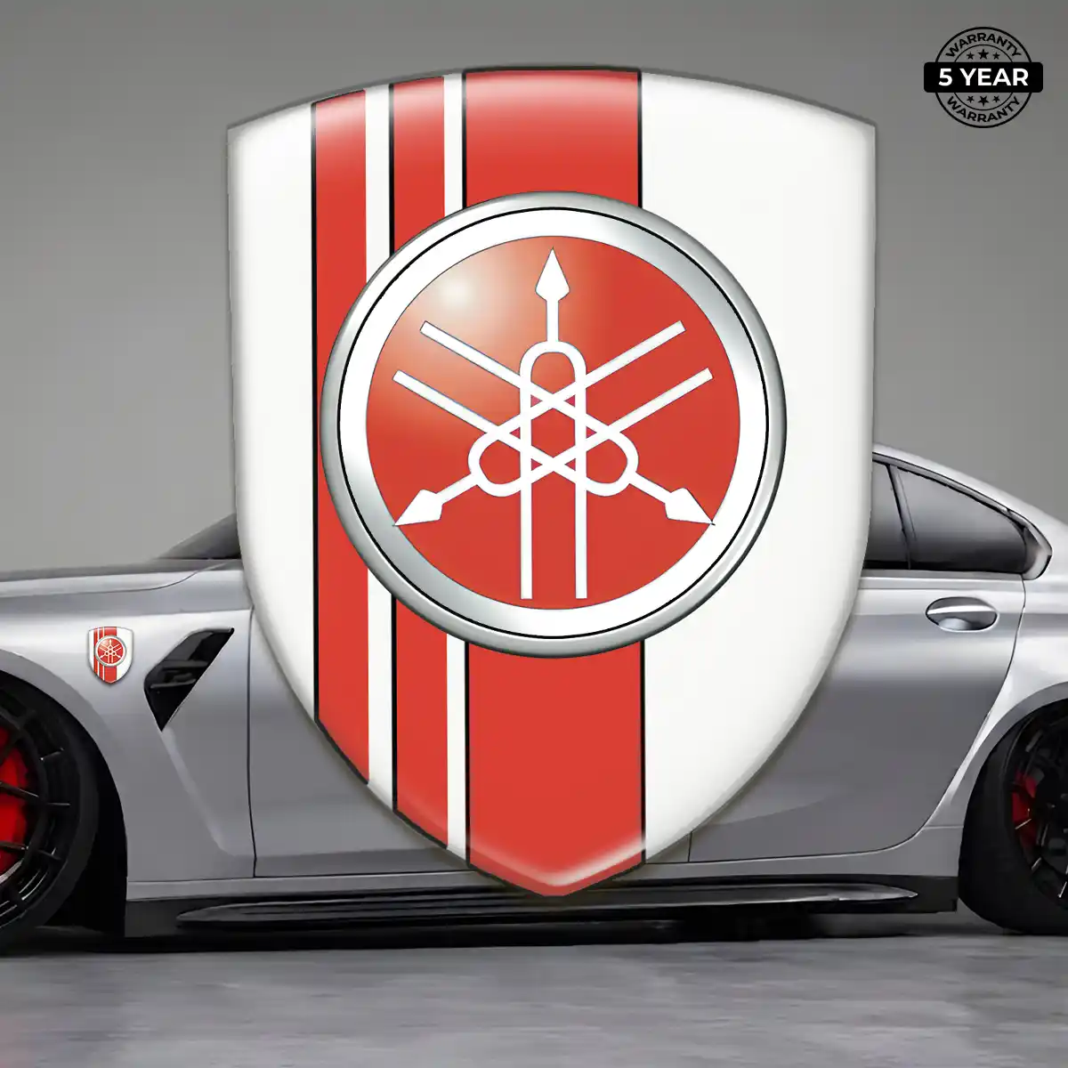 Yamaha Domed Emblem Performance Style