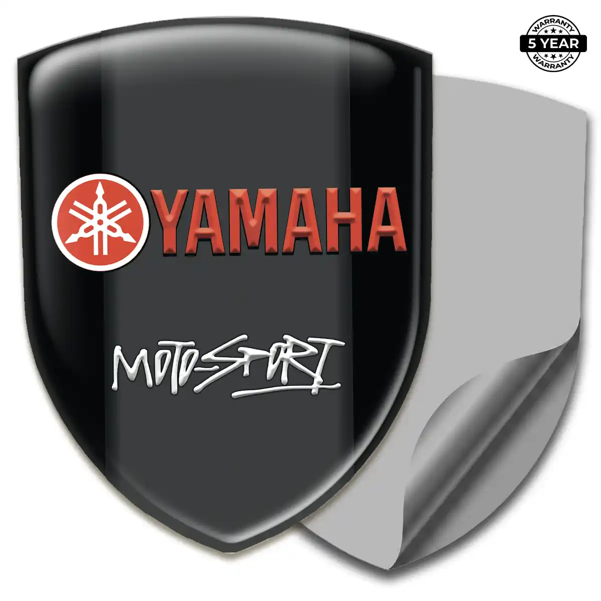 Yamaha Domed Emblem Resin Elite