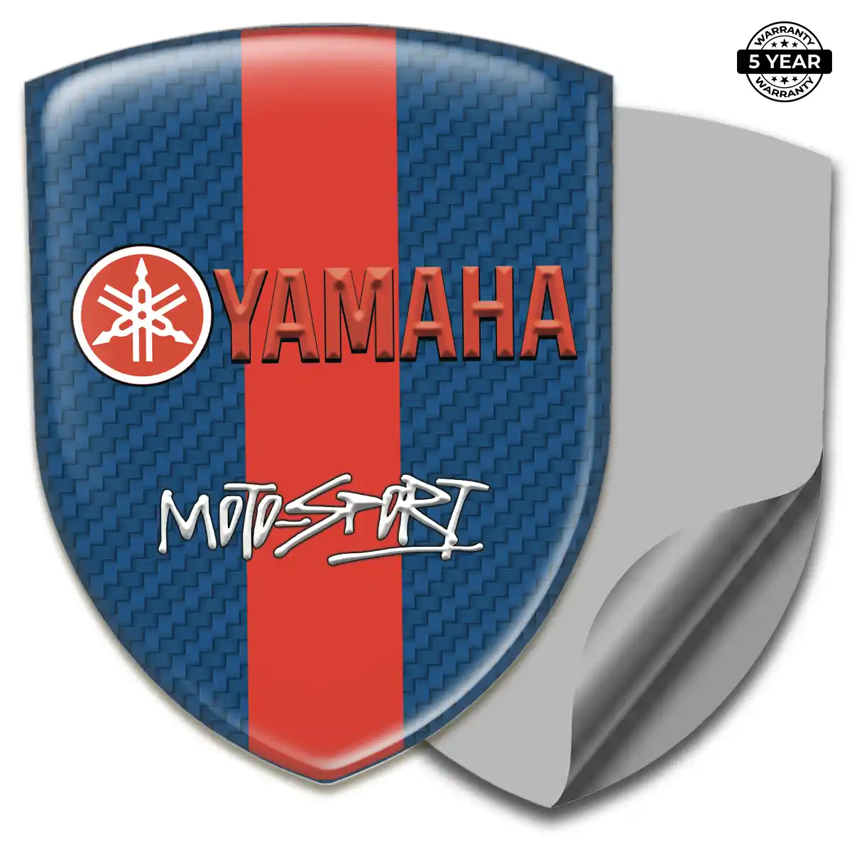 Yamaha Domed Emblem Resin Luxe
