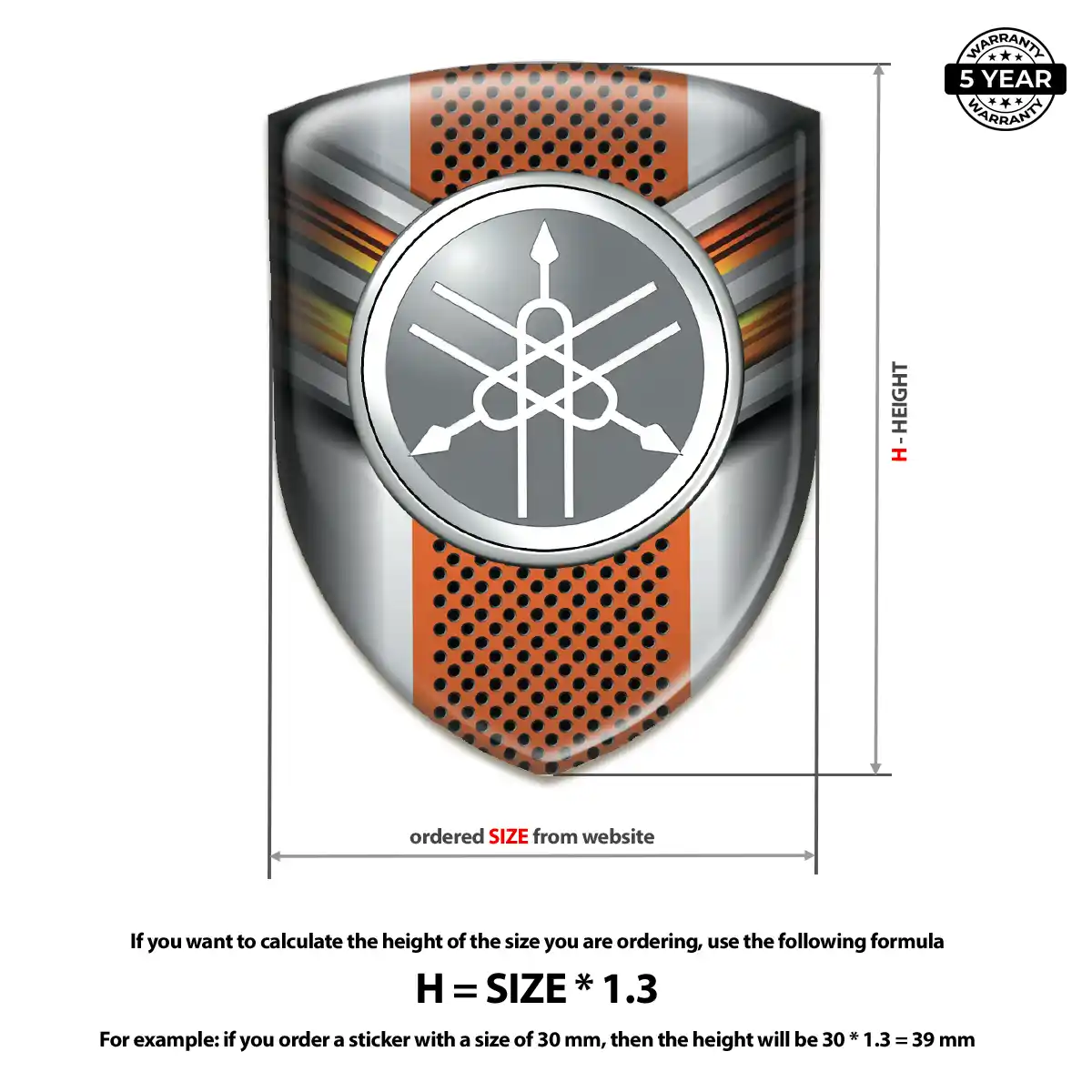 Yamaha Domed Emblem Signature Edition