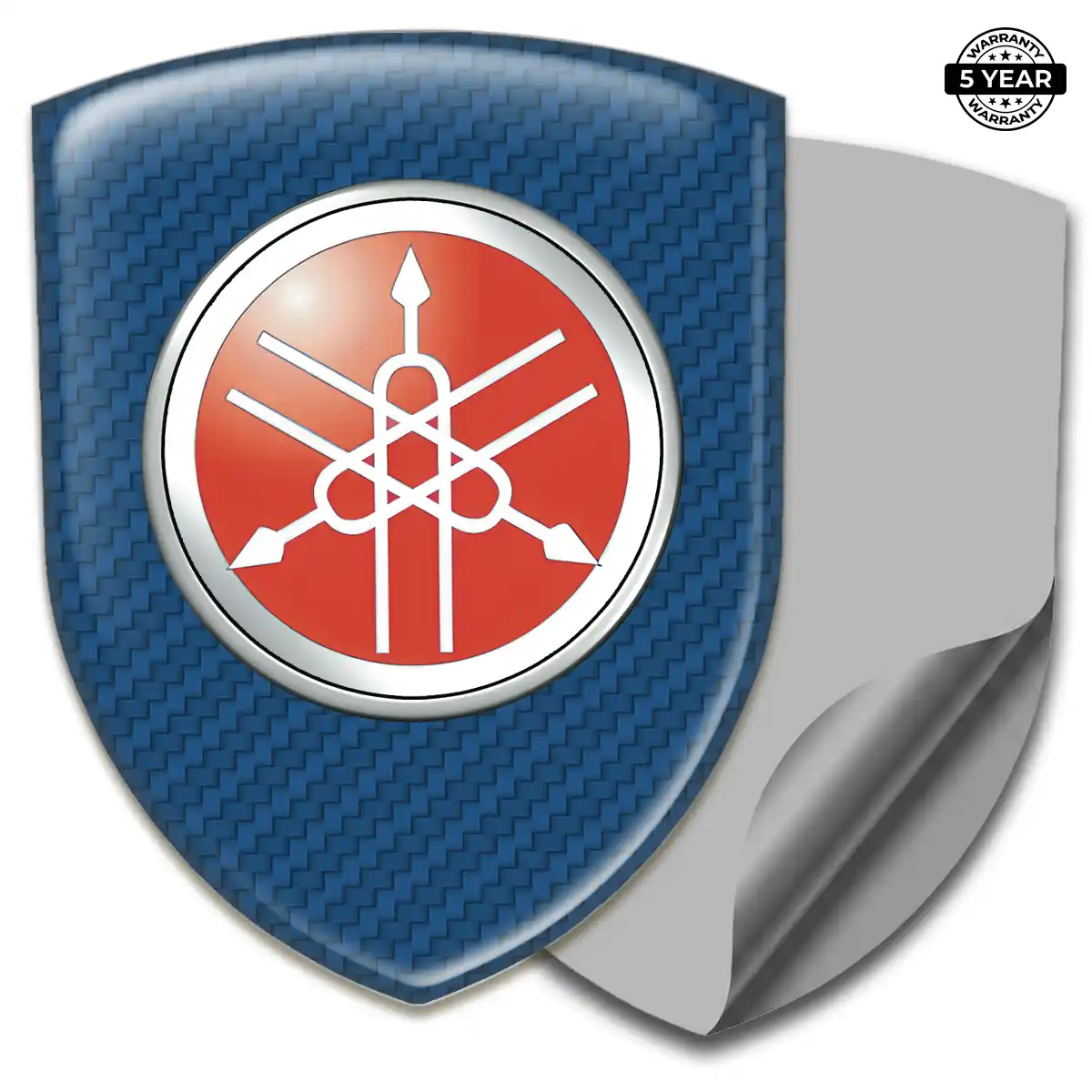 Yamaha Domed Logo Decal Auto Tuning