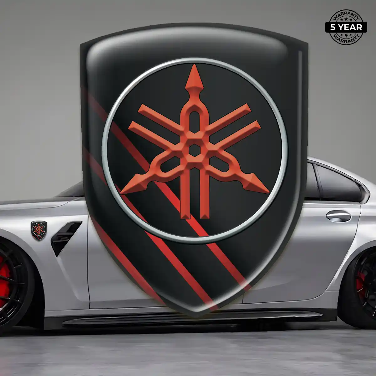 Yamaha Domed Logo Decal Deluxe Edition