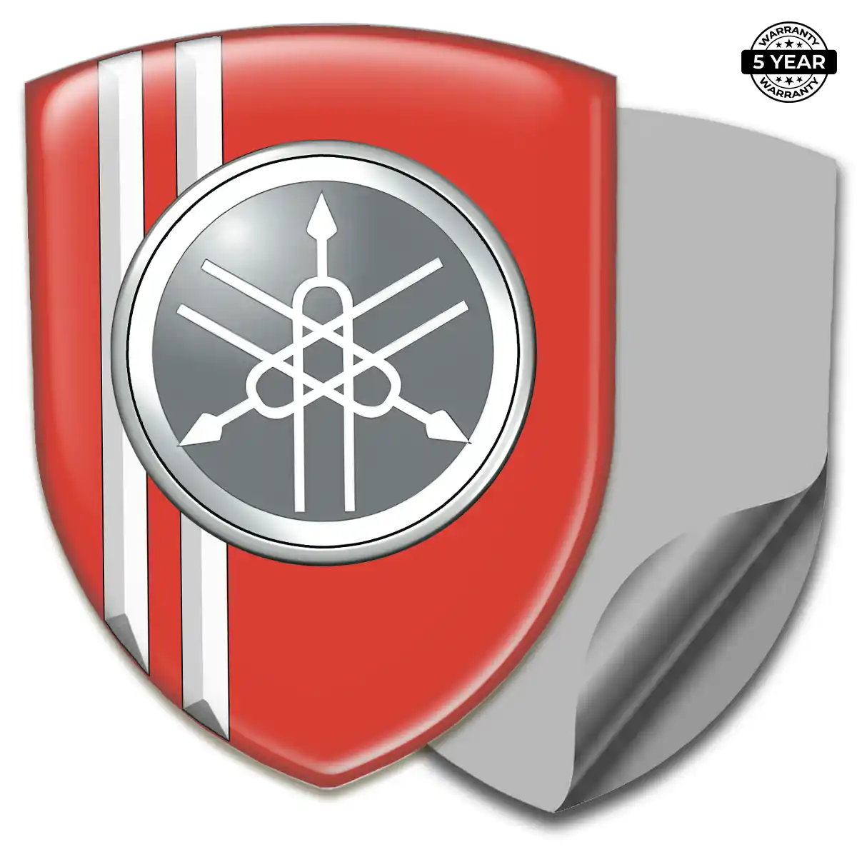Yamaha Domed Logo Decal Elite Finish