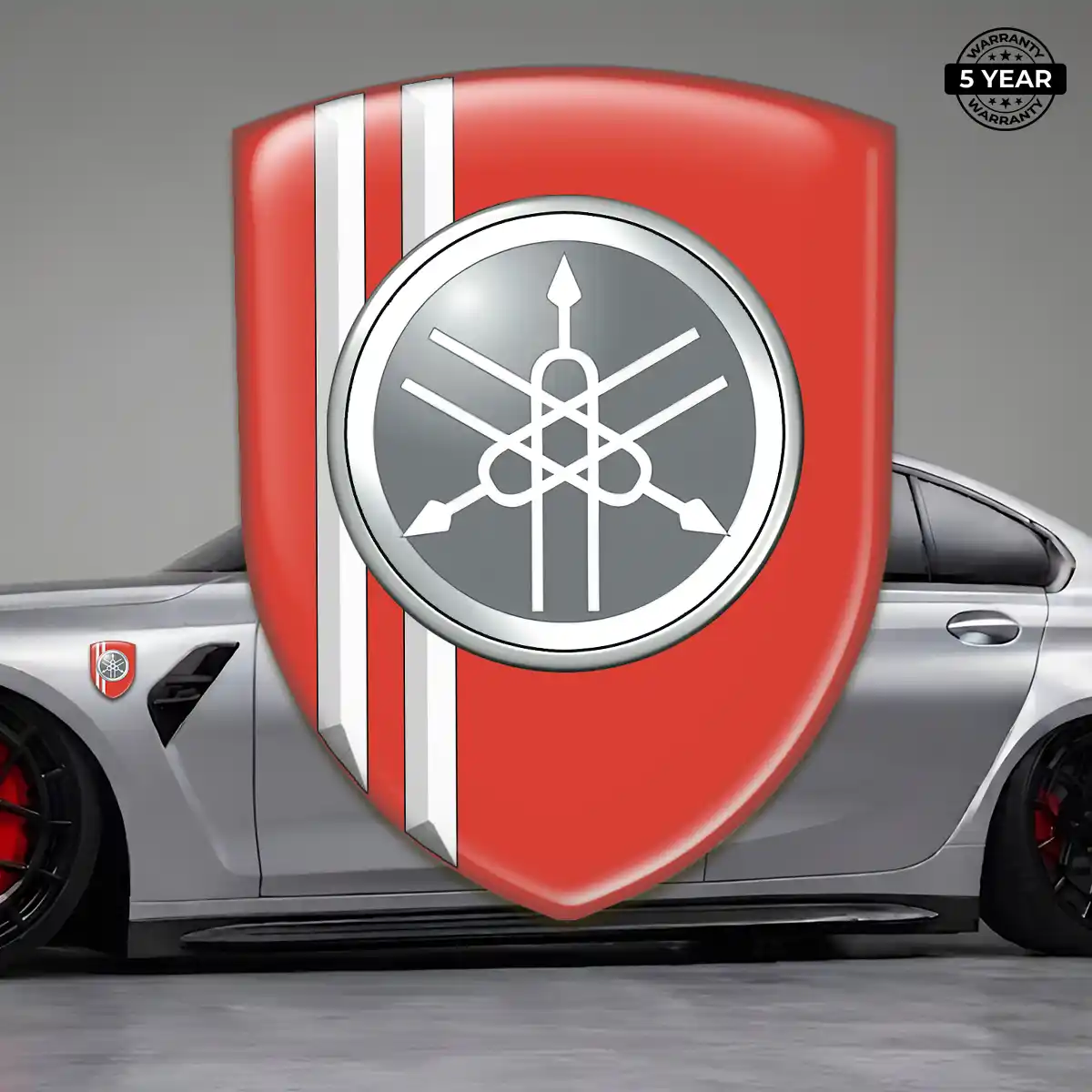 Yamaha Domed Logo Decal Elite Finish