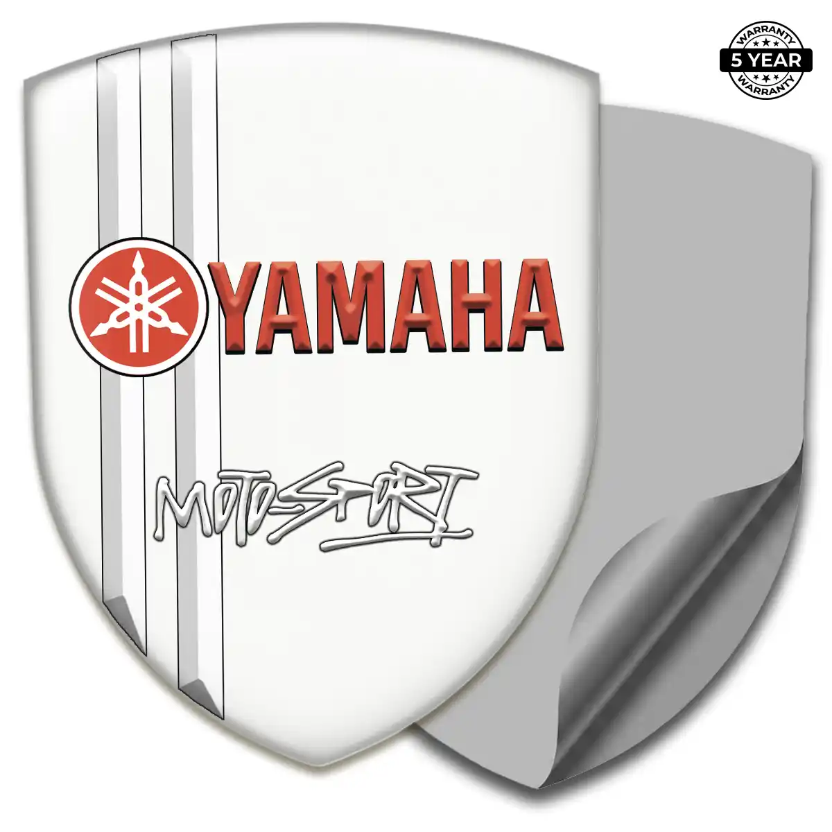 Yamaha Domed Logo Decal Exterior Luxe