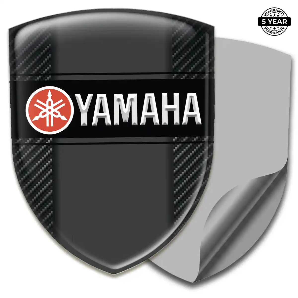 Yamaha Domed Logo Decal Interior Elegance