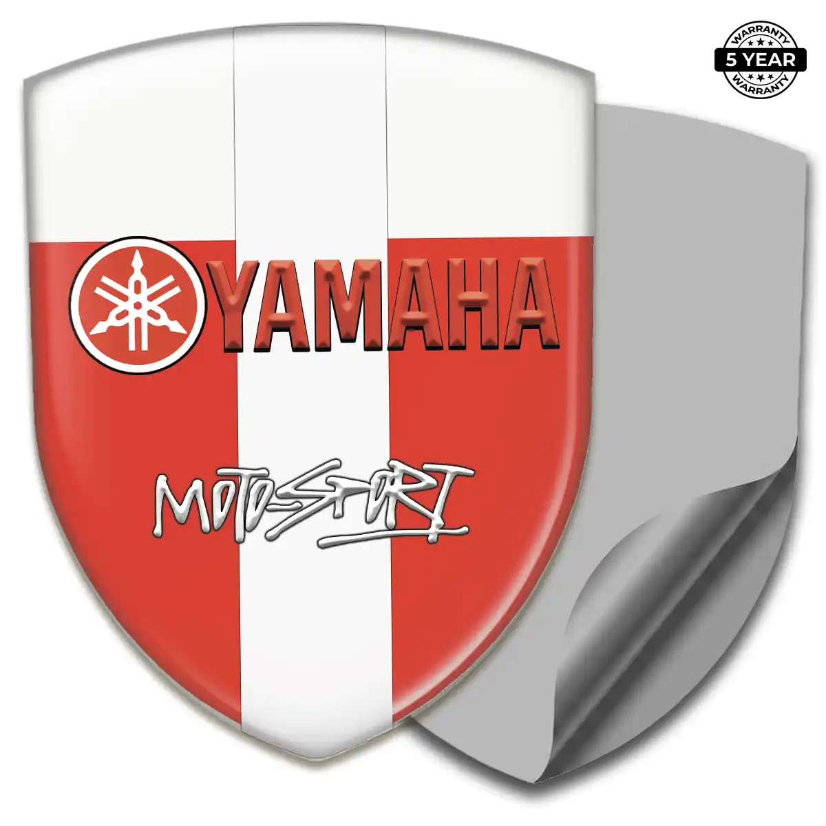 Yamaha Domed Logo Decal Marked Edition