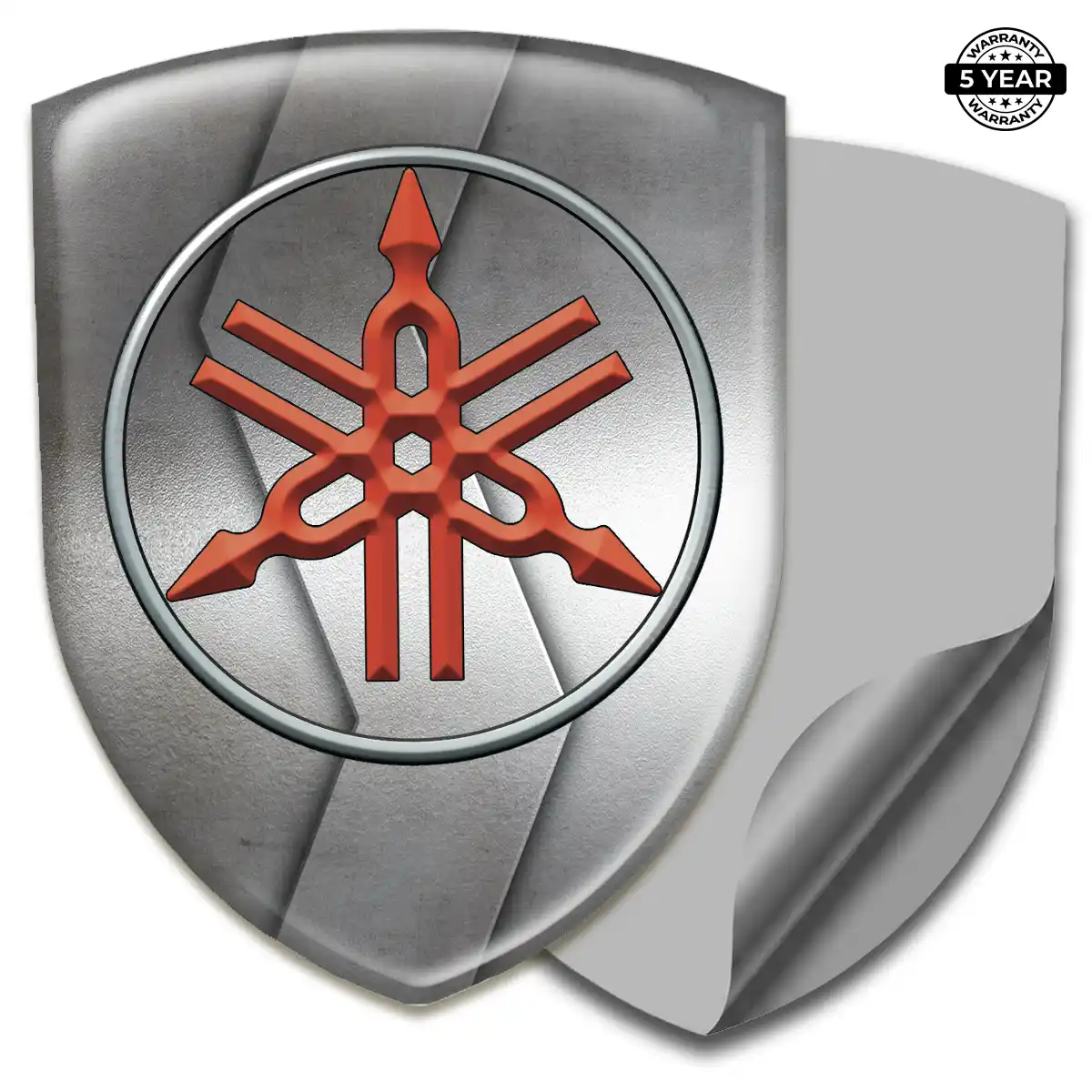Yamaha Domed Logo Decal Outer Style
