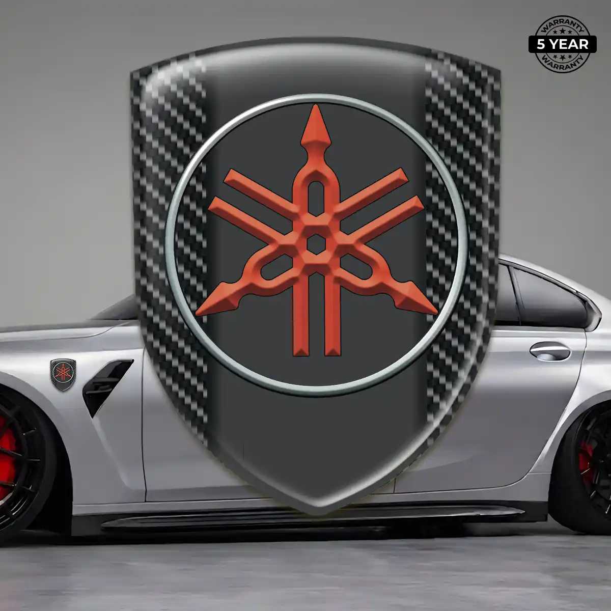 Yamaha Domed Logo Decal Performance Style