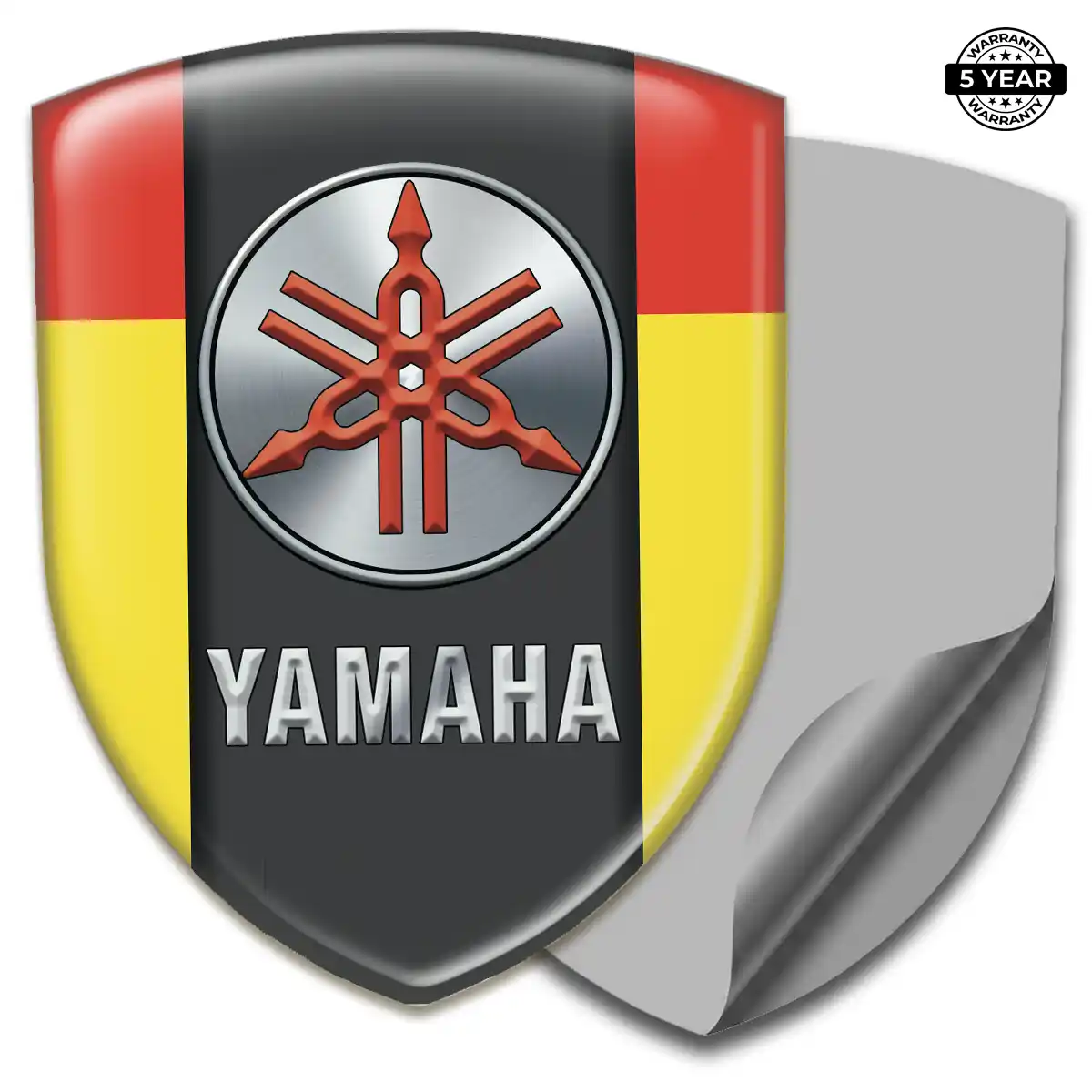 Yamaha Domed Logo Decal Premium Dome