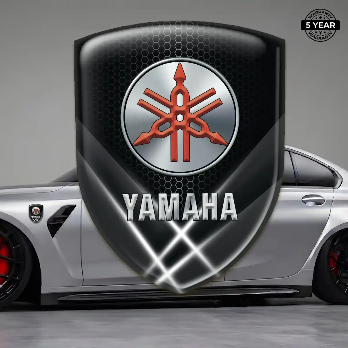 Yamaha Domed Logo Decal Prime Quality