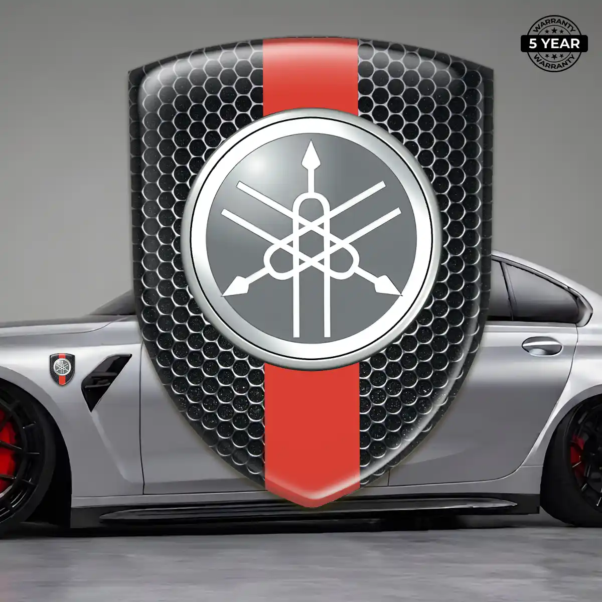 Yamaha Domed Logo Decal Resin Elite