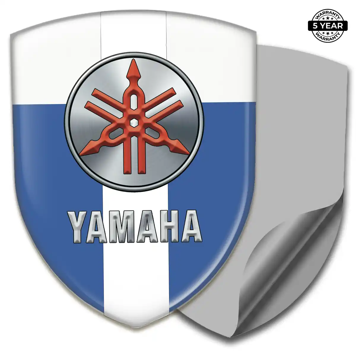 Yamaha Domed Logo Decal Resin Luxe