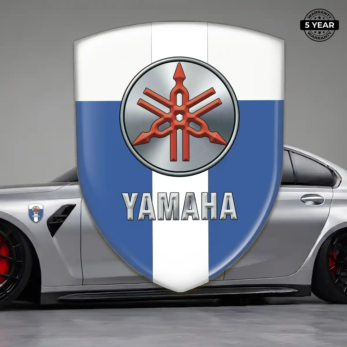 Yamaha Domed Logo Decal Resin Luxe