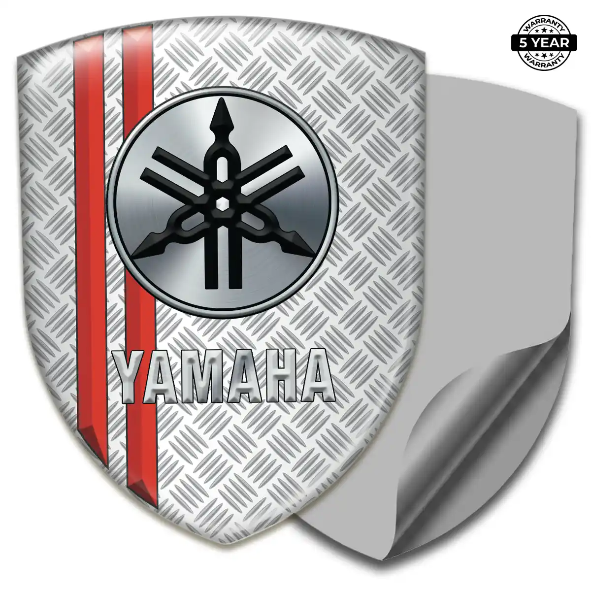 Yamaha Domed Logo Decal Sleek Style
