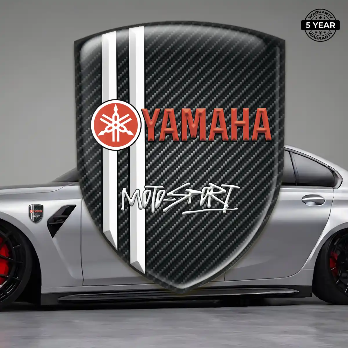 Yamaha Domed Logo Decal Sport Tuning