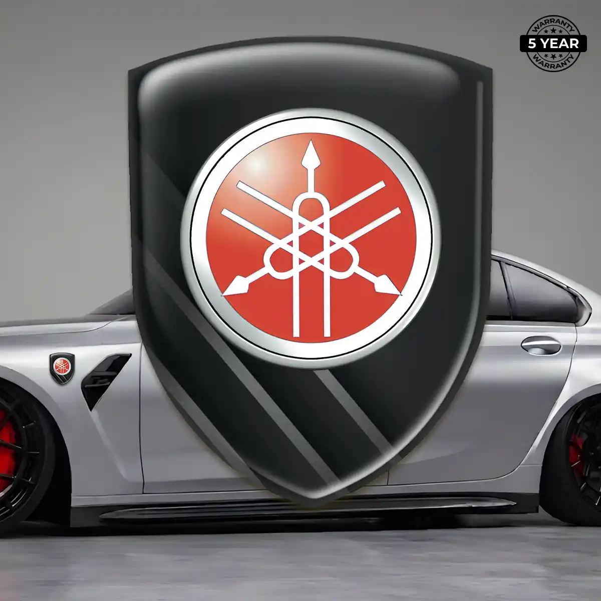 Yamaha Domed Logo Decal Street Tuning
