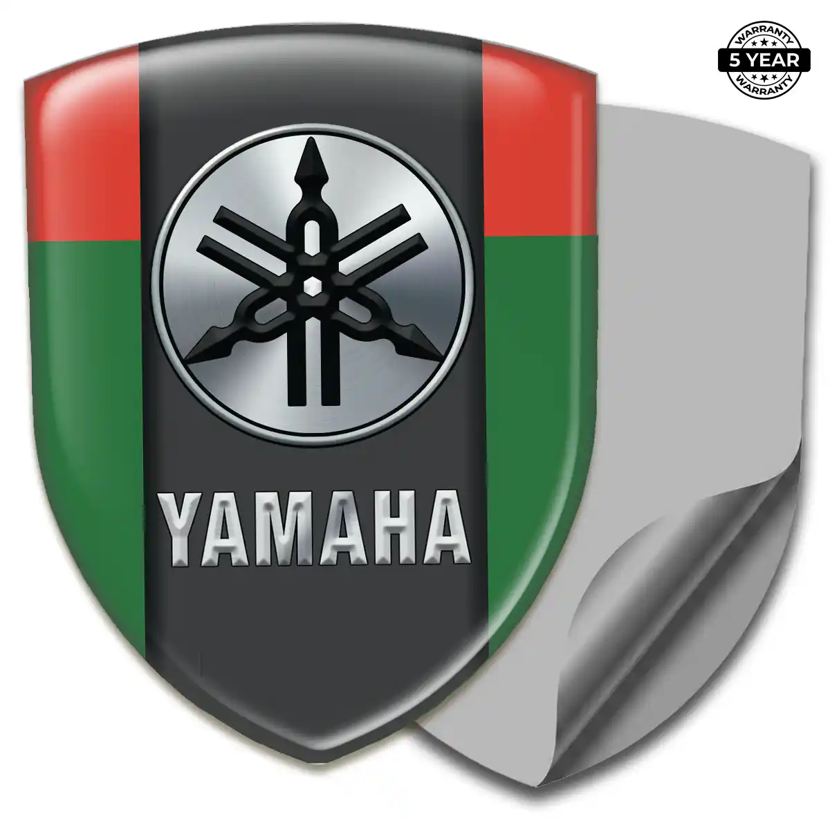 Yamaha Domed Logo Sticker Auto Tuning