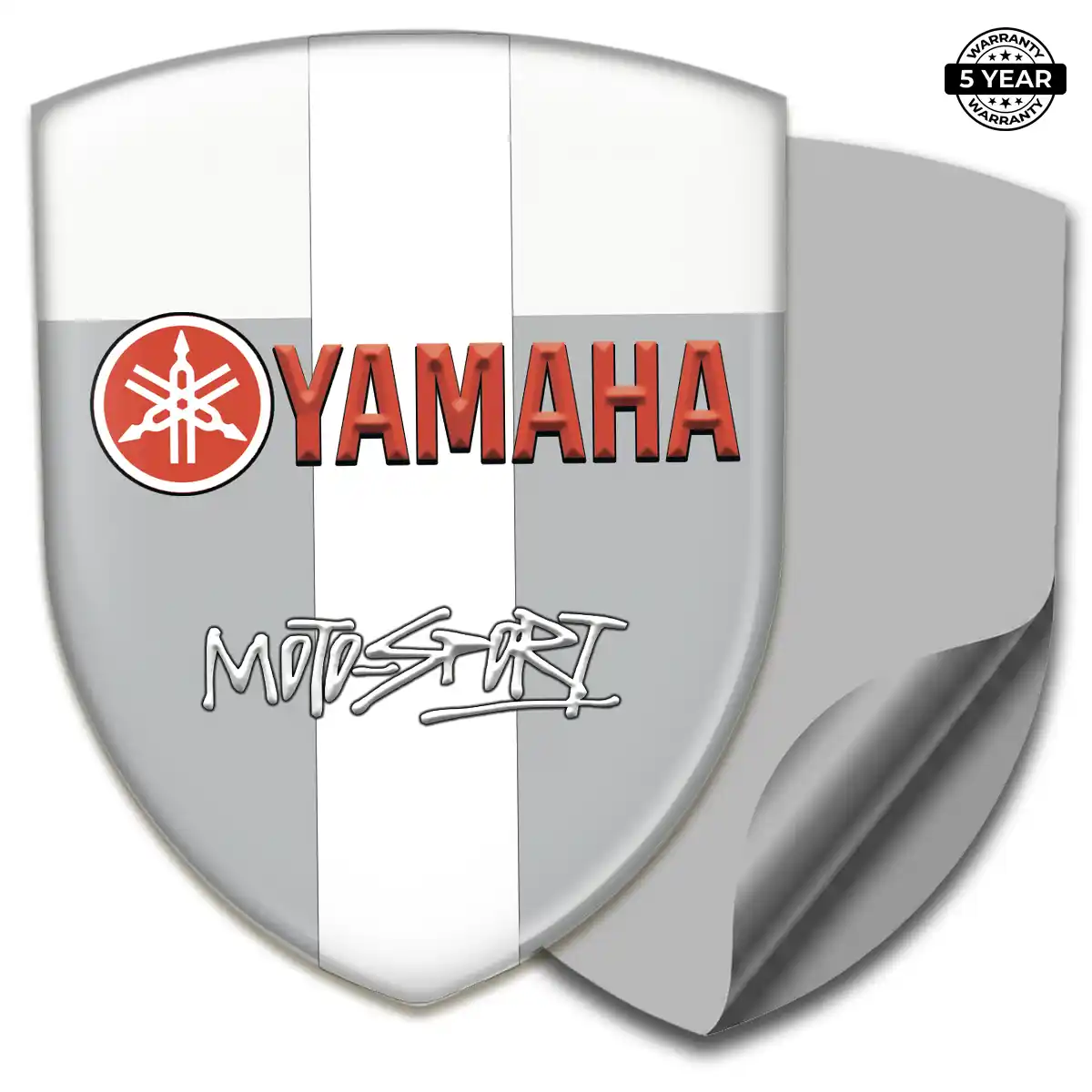 Yamaha Domed Logo Sticker Cabin Style