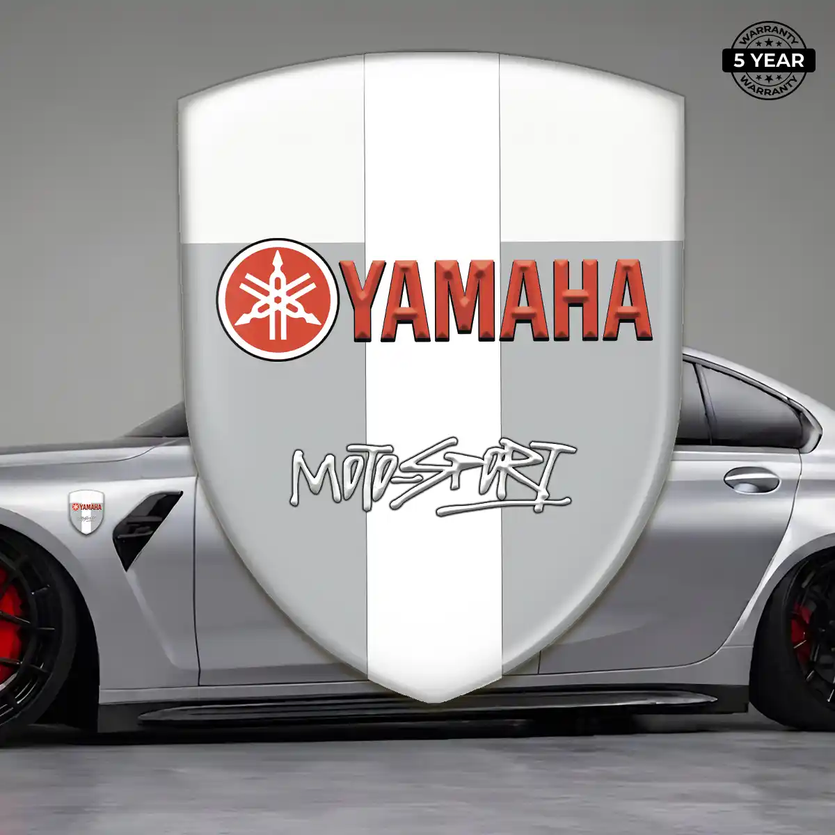 Yamaha Domed Logo Sticker Cabin Style