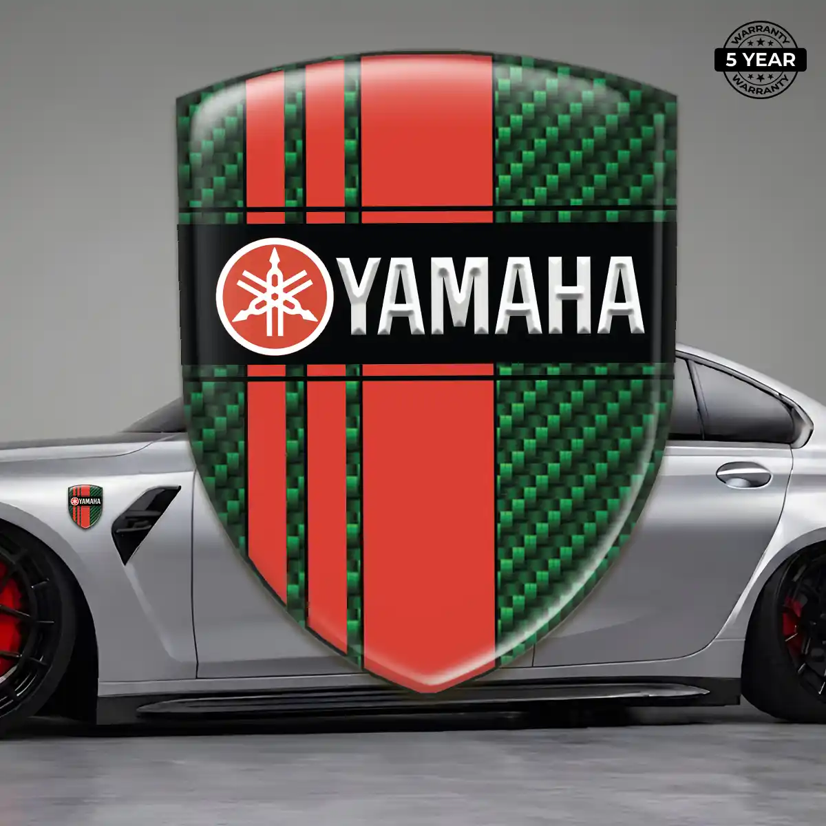 Yamaha Domed Logo Sticker Deluxe Edition