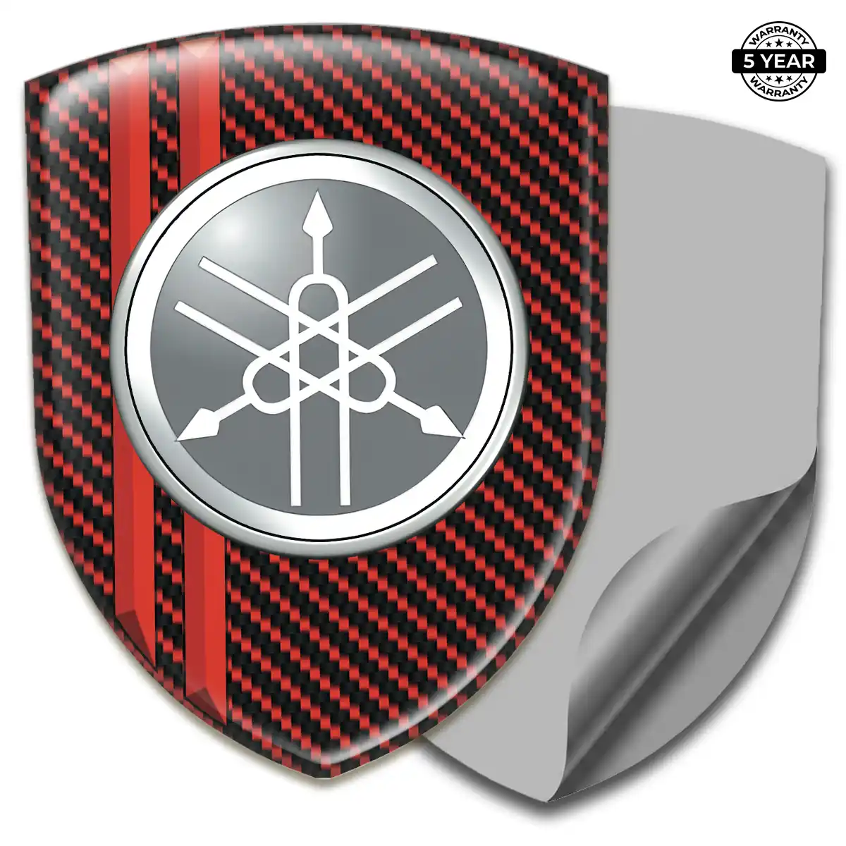 Yamaha Domed Logo Sticker Exterior Luxe