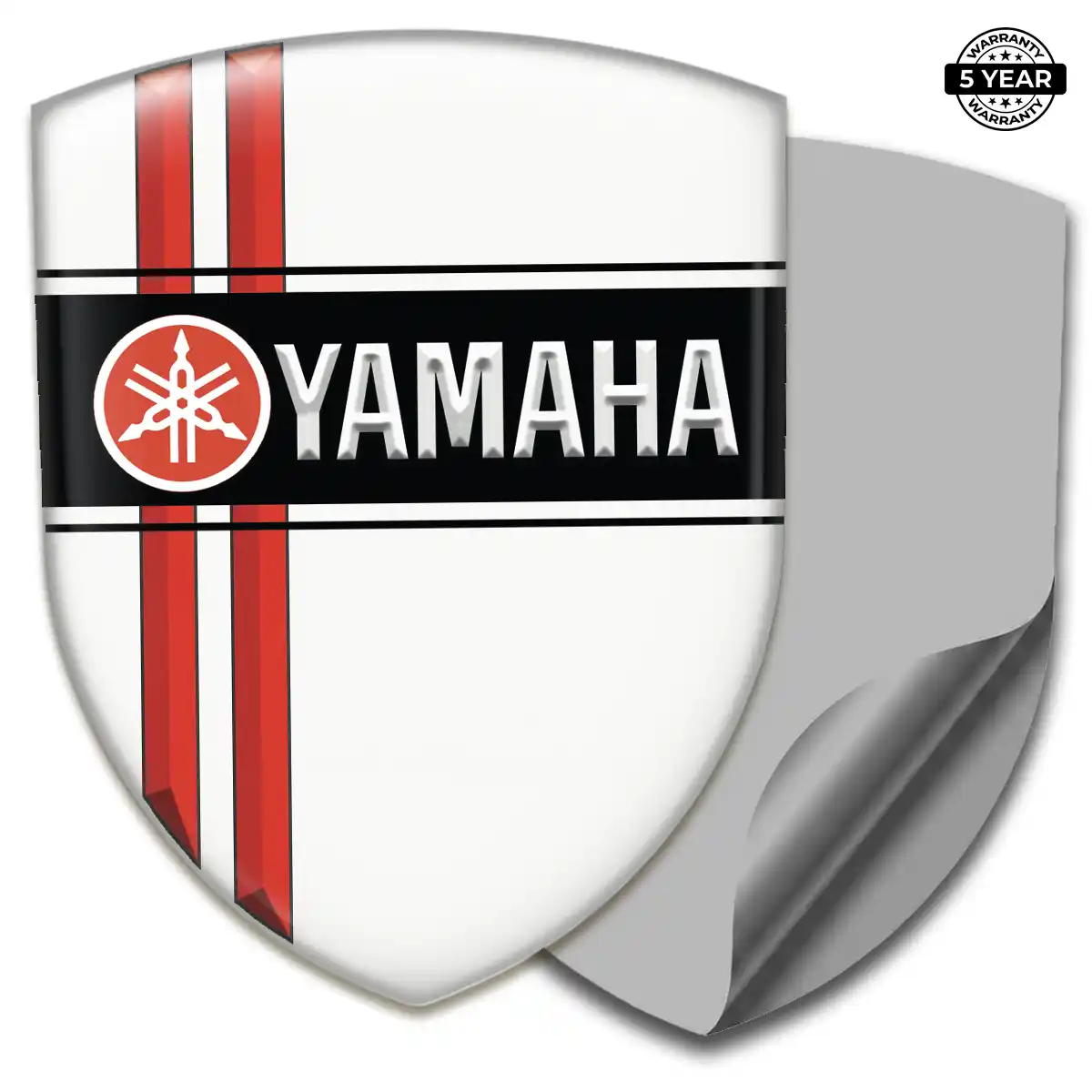 Yamaha Domed Logo Sticker Interior Luxe