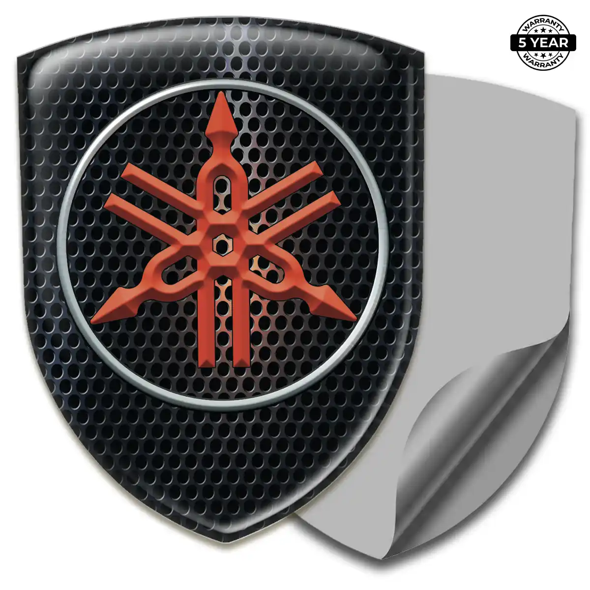 Yamaha Domed Logo Sticker Performance Style