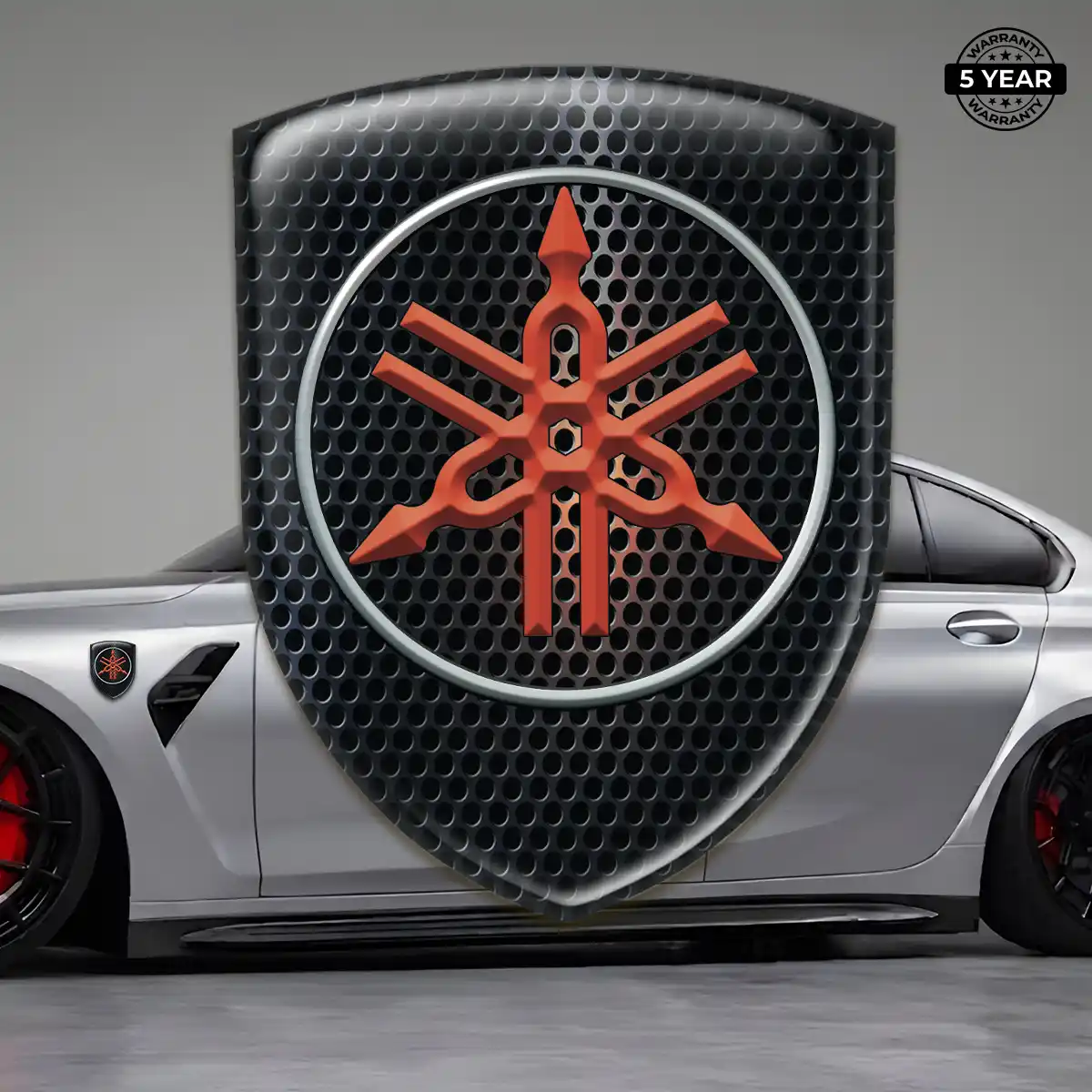 Yamaha Domed Logo Sticker Performance Style
