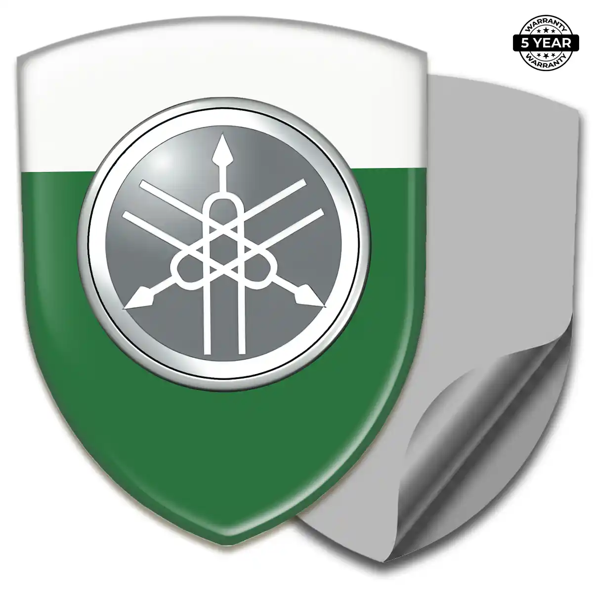 Yamaha Domed Logo Sticker Premium Dome