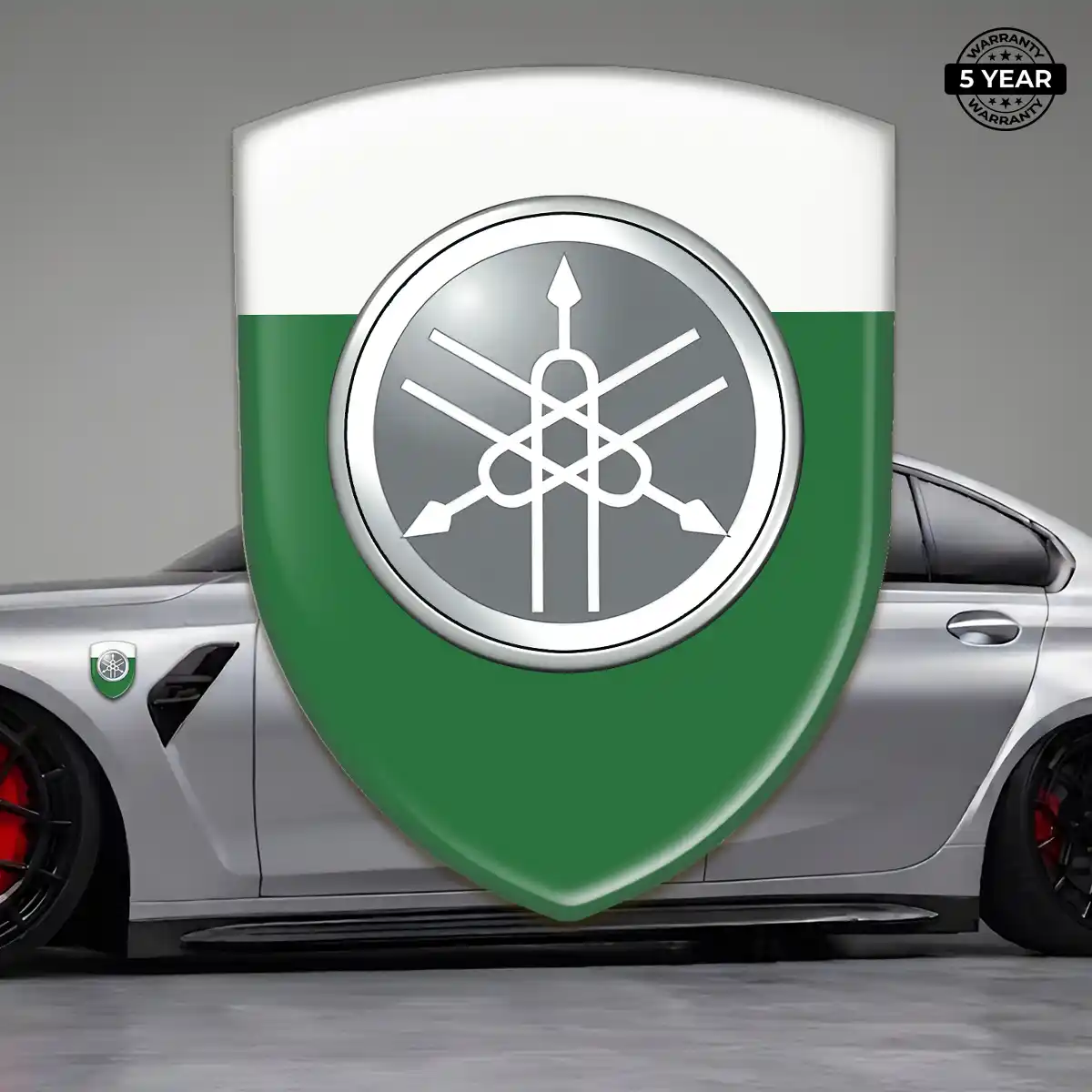 Yamaha Domed Logo Sticker Premium Dome