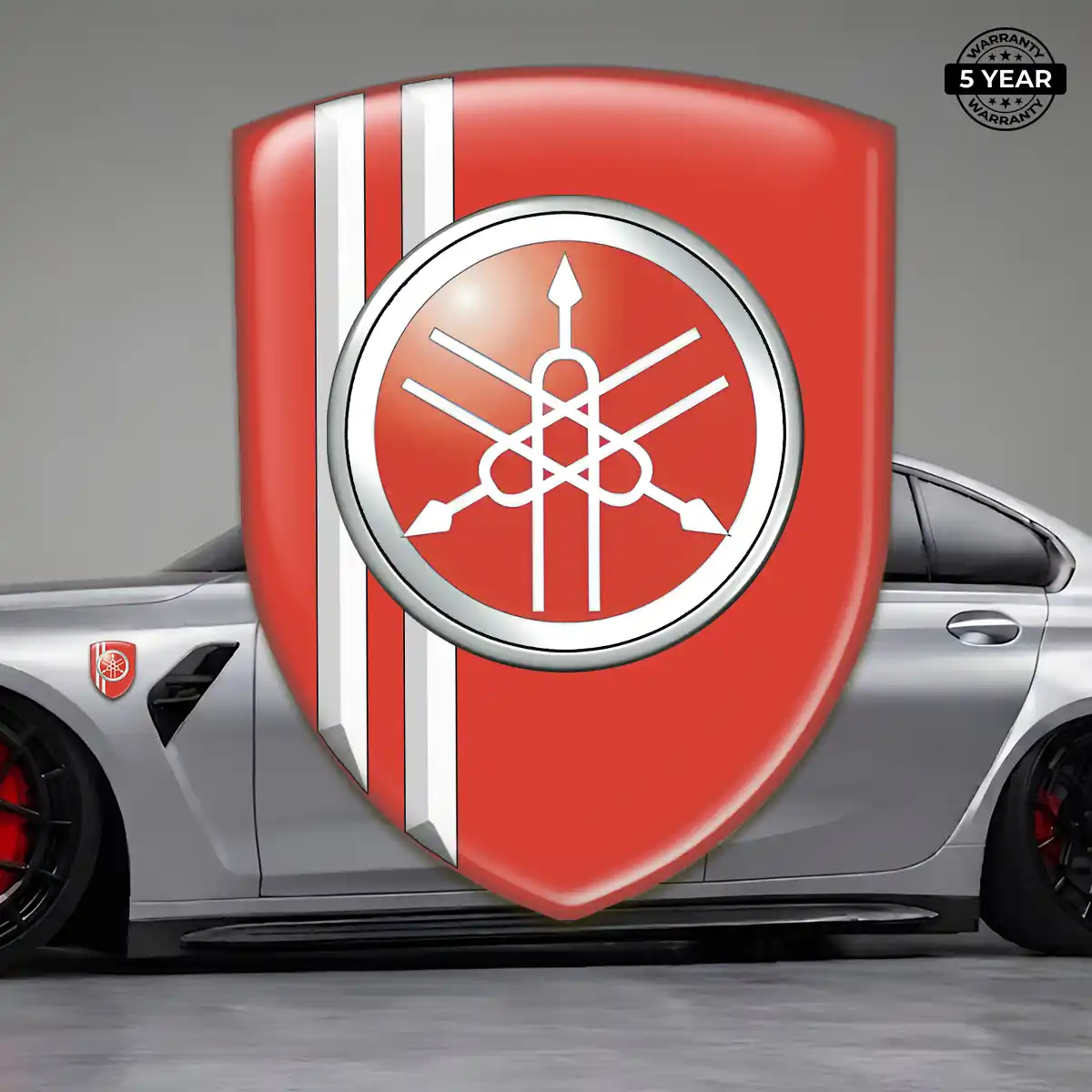 Yamaha Domed Logo Sticker Prestige Line