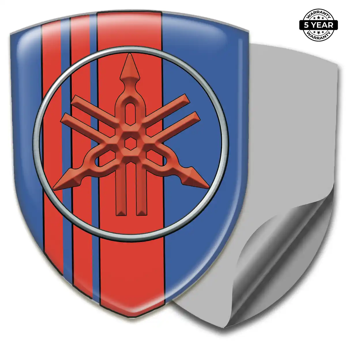 Yamaha Domed Logo Sticker Prime Quality