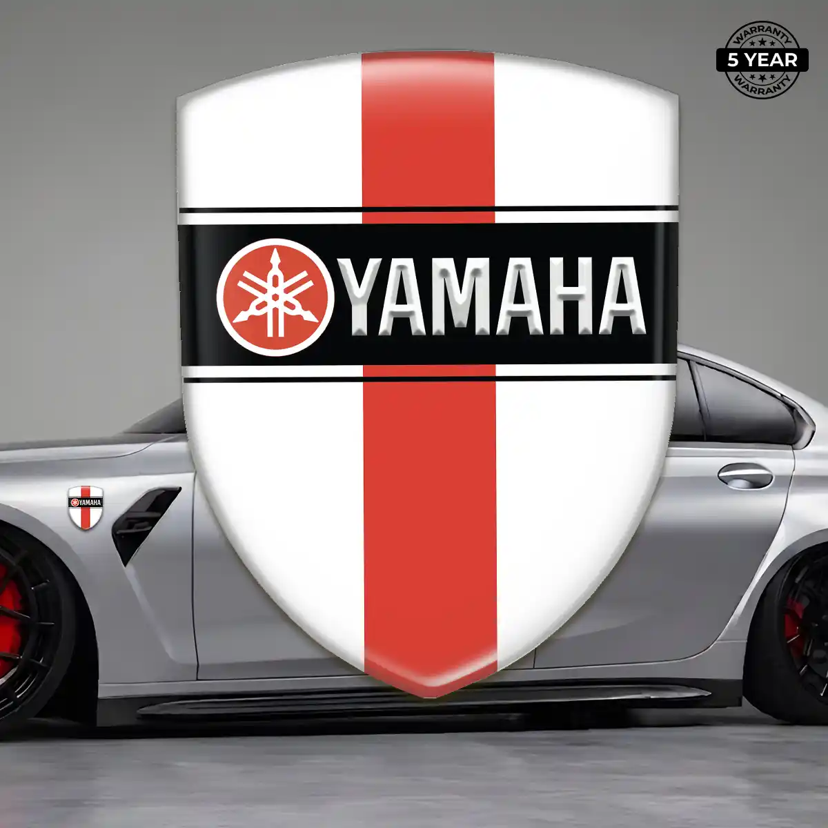 Yamaha Domed Logo Sticker Resin Elite