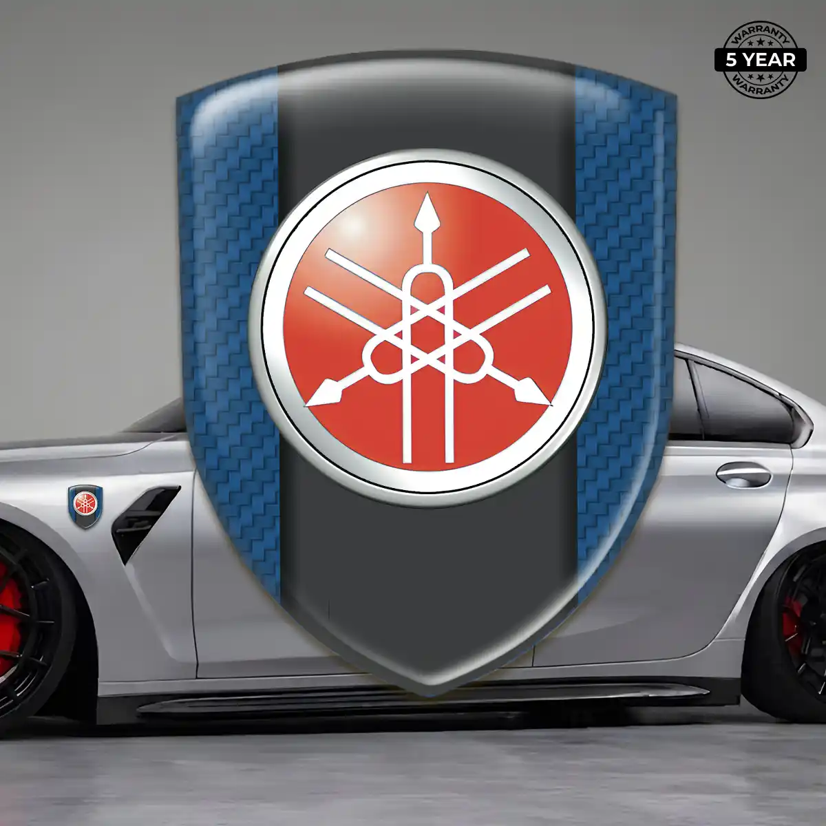 Yamaha Domed Logo Sticker Signature Edition