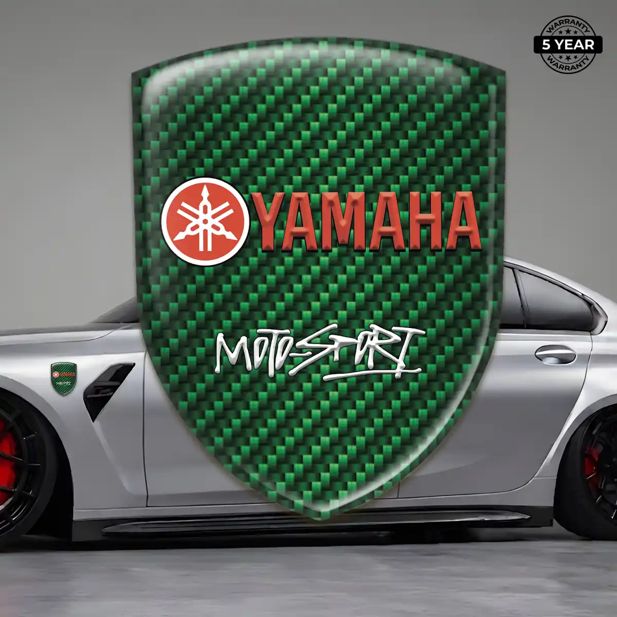 Yamaha Domed Logo Sticker Sport Tuning