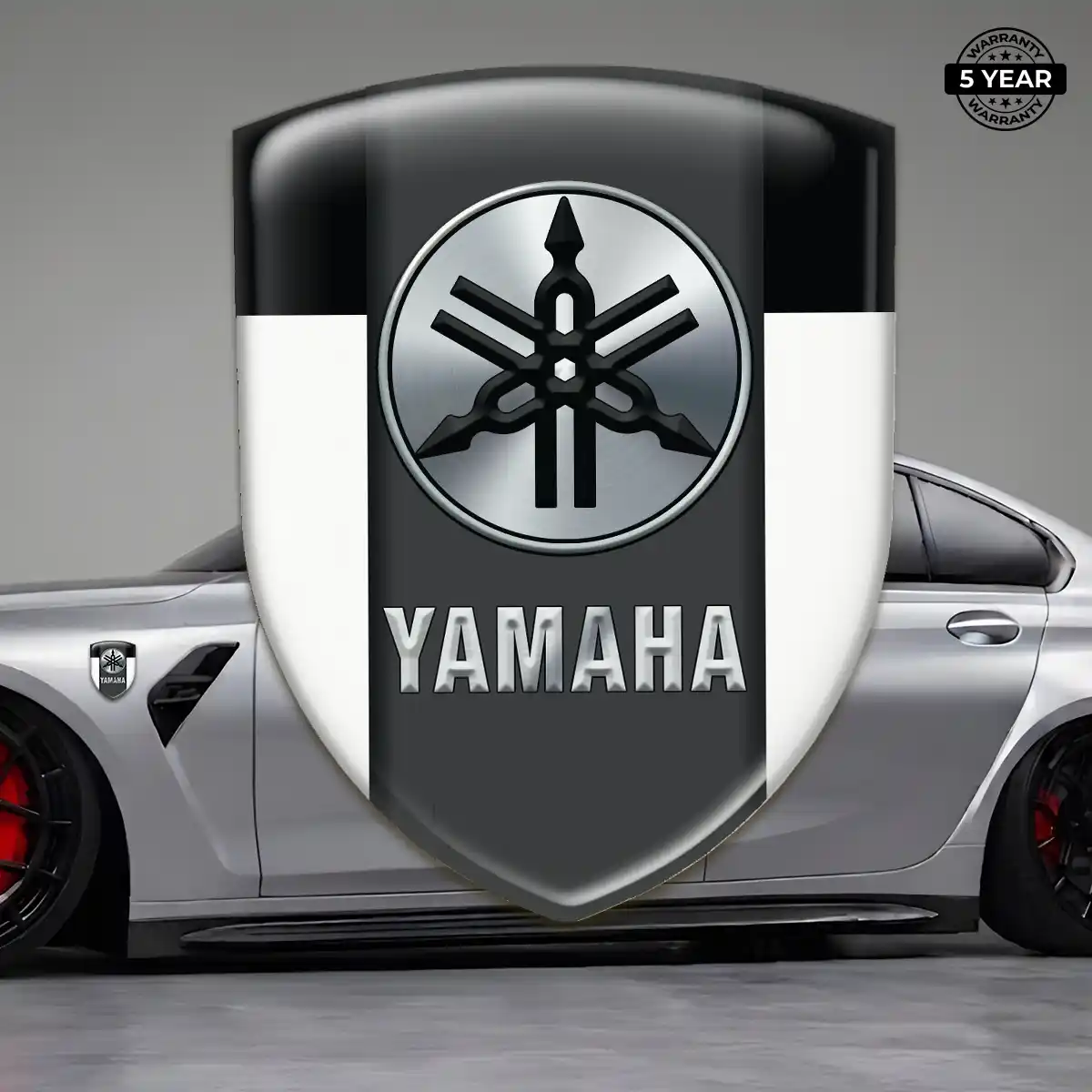 Yamaha Domed Logo Sticker Superior Craft