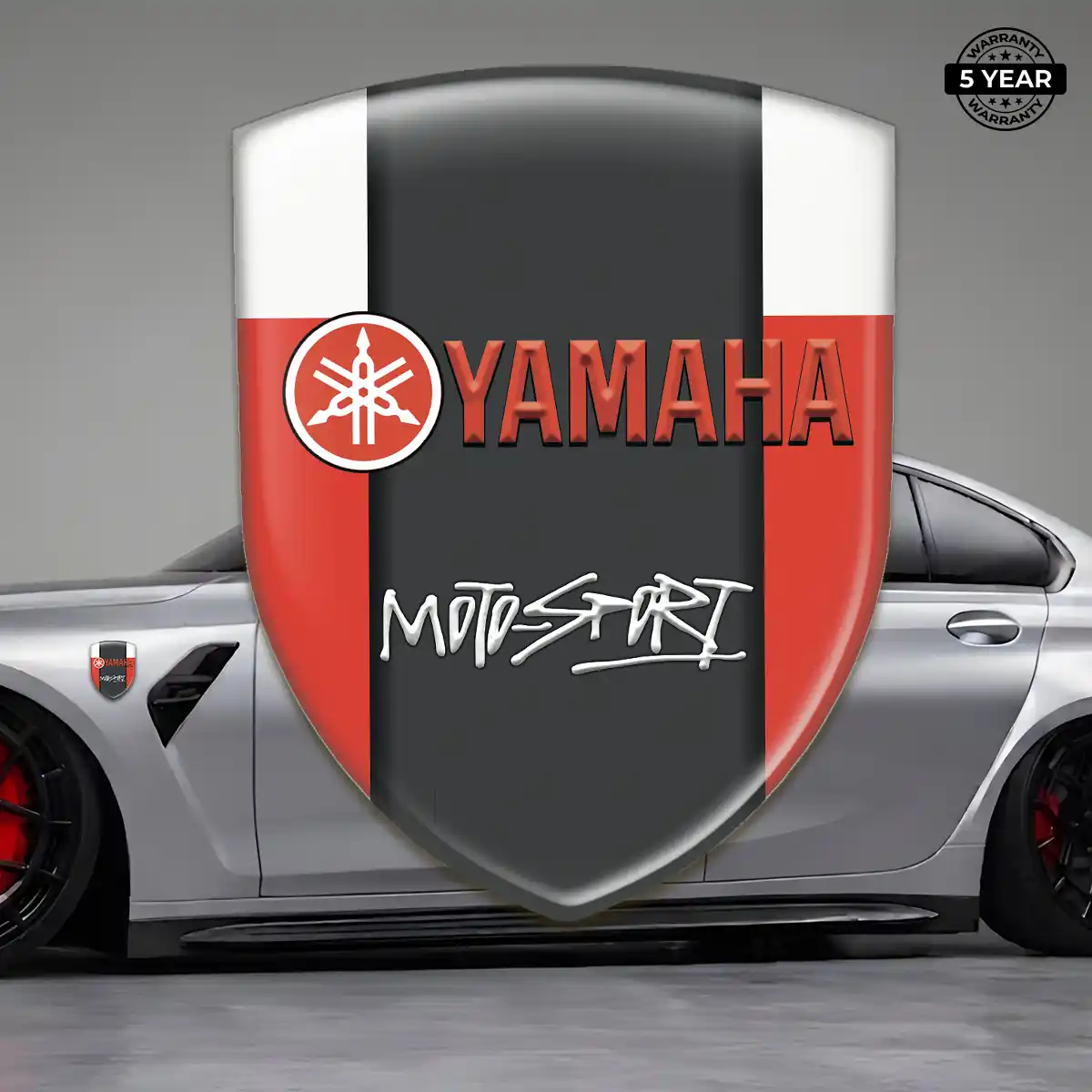 Yamaha Domed Logo Sticker Vortex Series