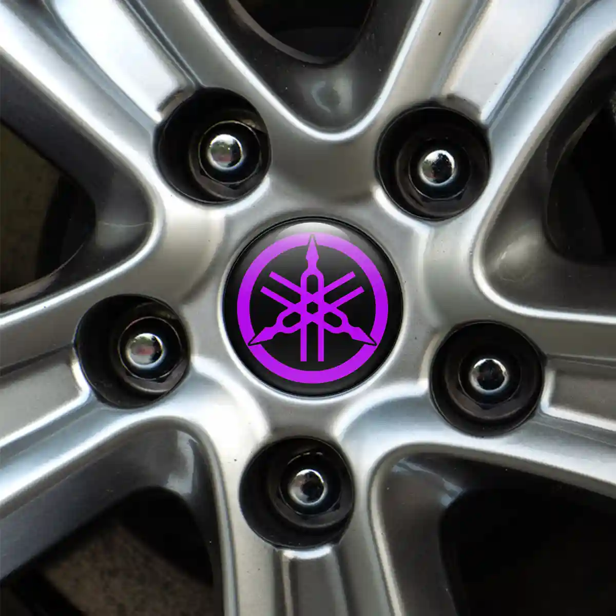 Yamaha Domed Sticker Refined Design