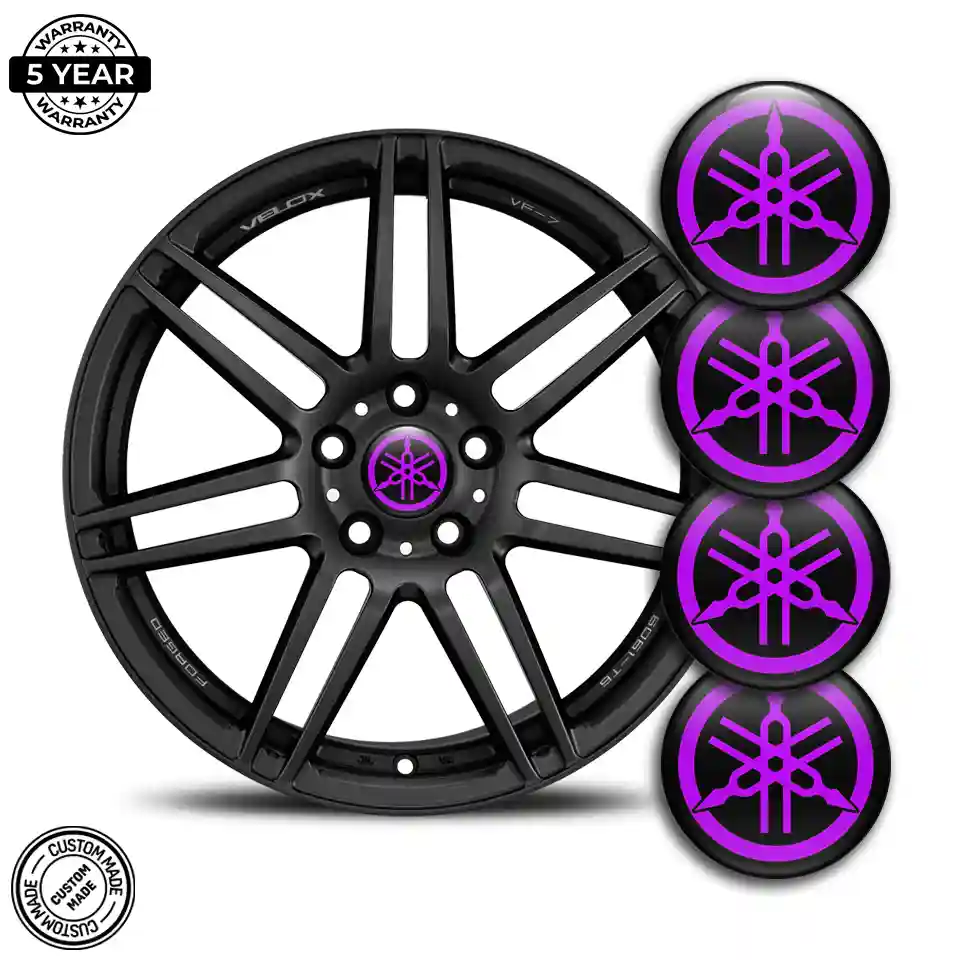 Yamaha Domed Sticker Refined Design